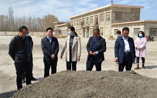 黨委書(shū)記、董事長(zhǎng)劉興斌到金塔縣調(diào)研