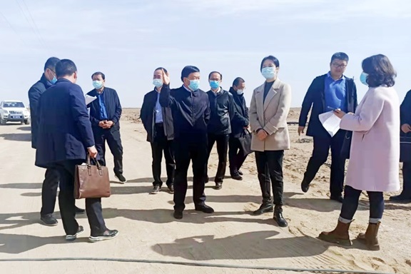 黨委書(shū)記、董事長(zhǎng)劉興斌到金塔縣調(diào)研